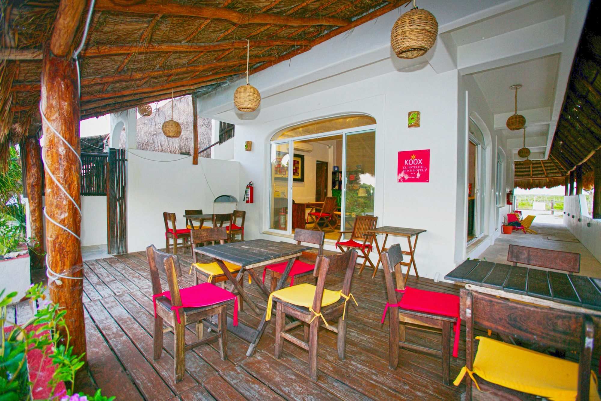 El Hotelito Mahahual Kültér fotó